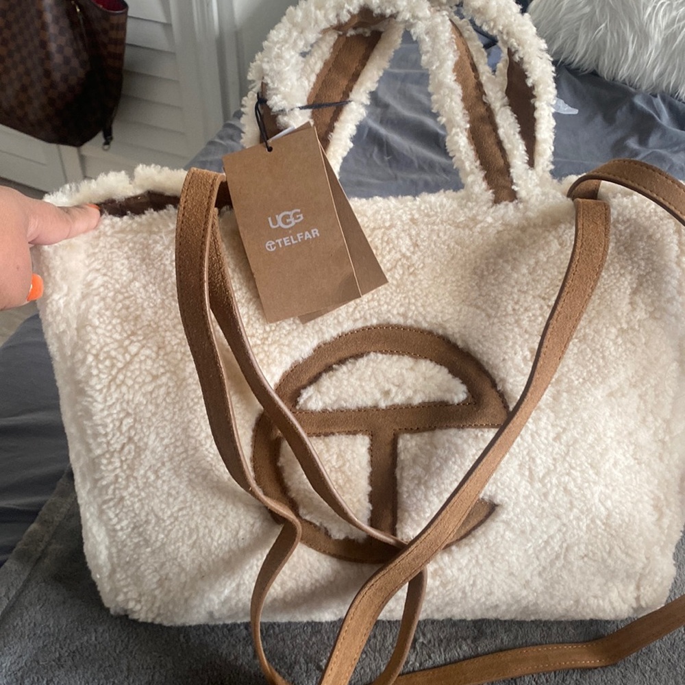 UGG x Telfar Medium sherpa bag